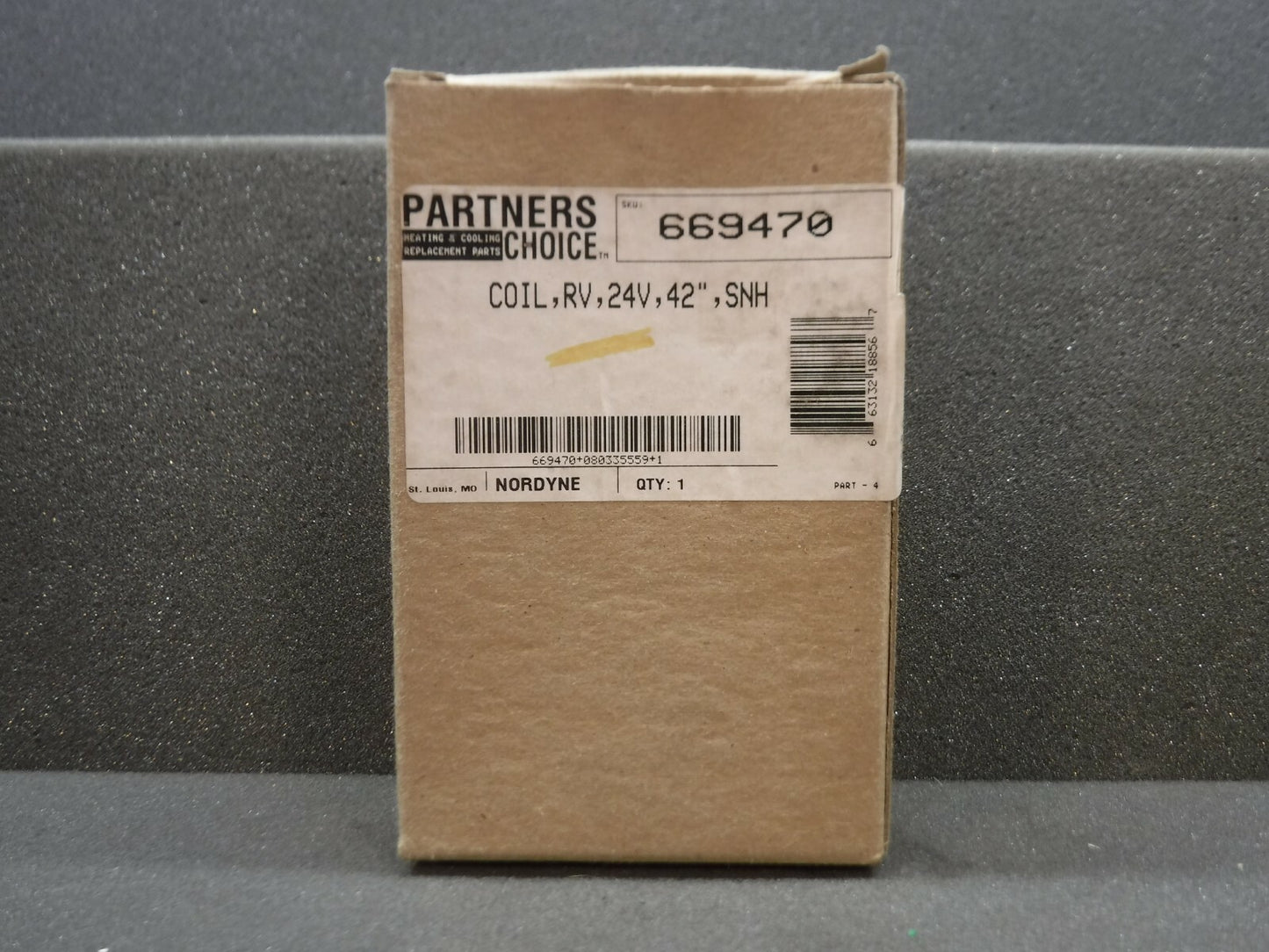 Partners Choice, 669470, RV, AC24V, 42", SNH, 50/60Hz, 7/5W, Solenoid Coil (New)