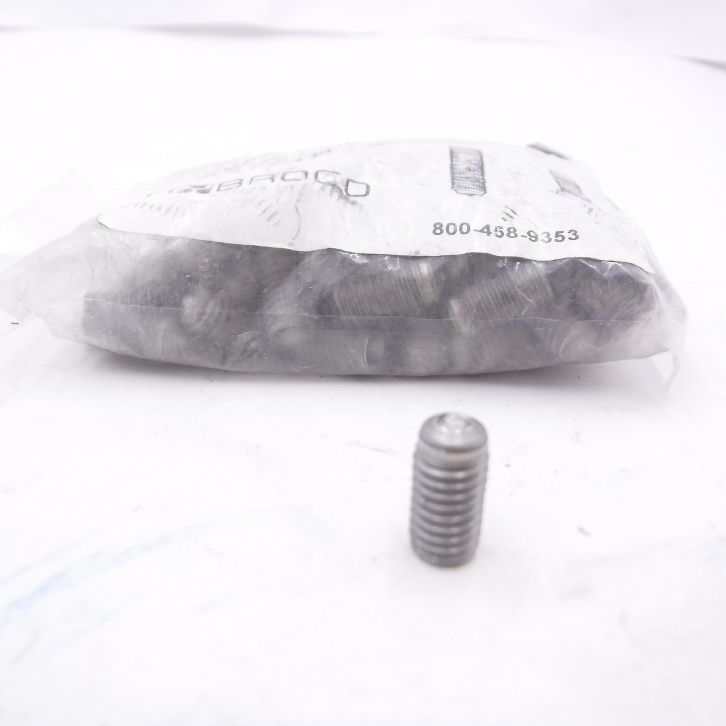 100 Pack hybroco Preheating 3/8"-16 x 3/4" MS Stud, AS23816-0750-F