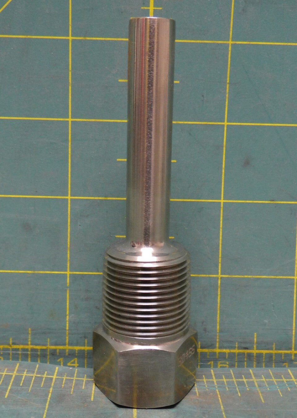 304 Stainless Steel Threaded Thermowell 3/4" NPT x 2.5" Insertion