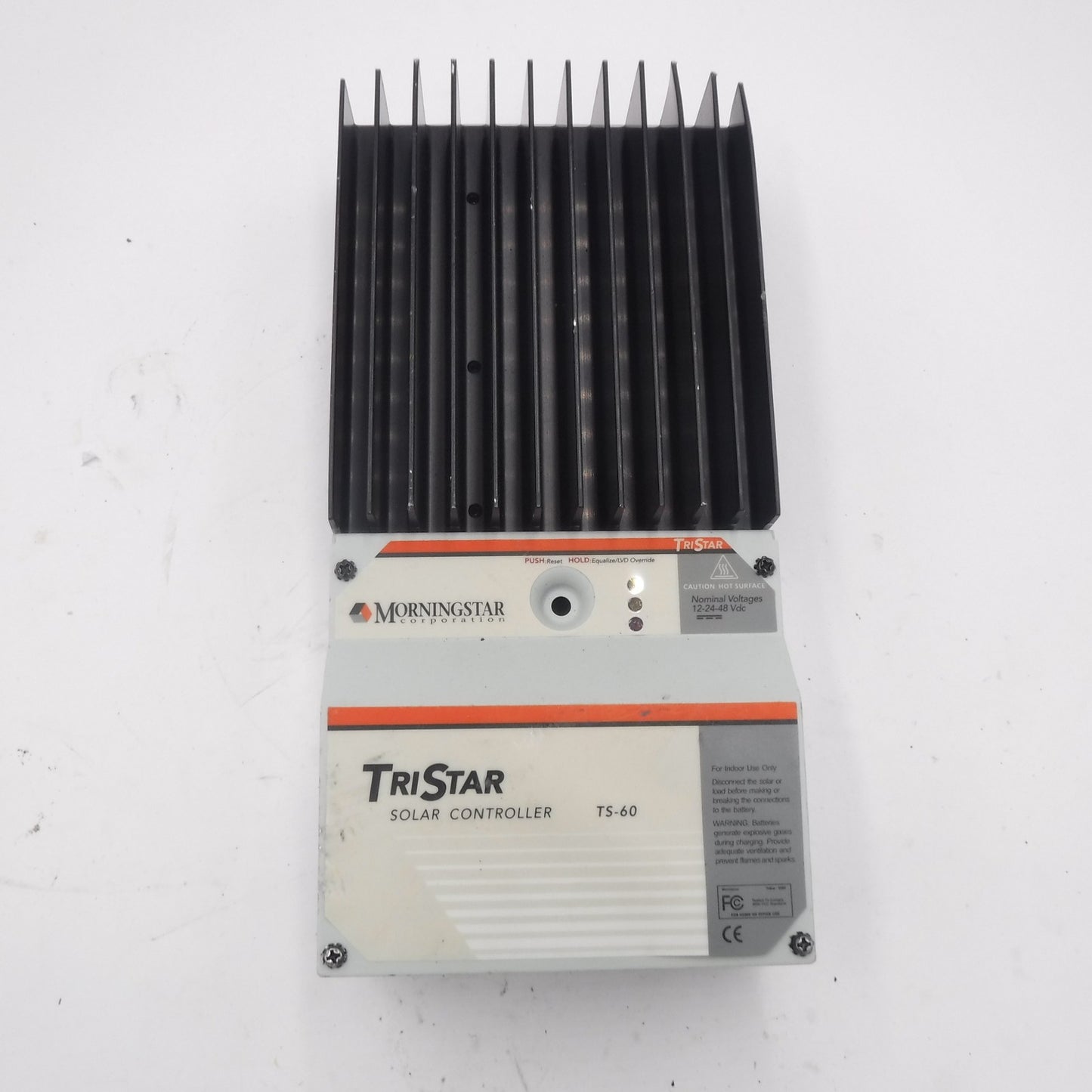 MorningStar TriStar PWM Solar Controller TS-60 No Display 60 Amp 12/24/48 Volt