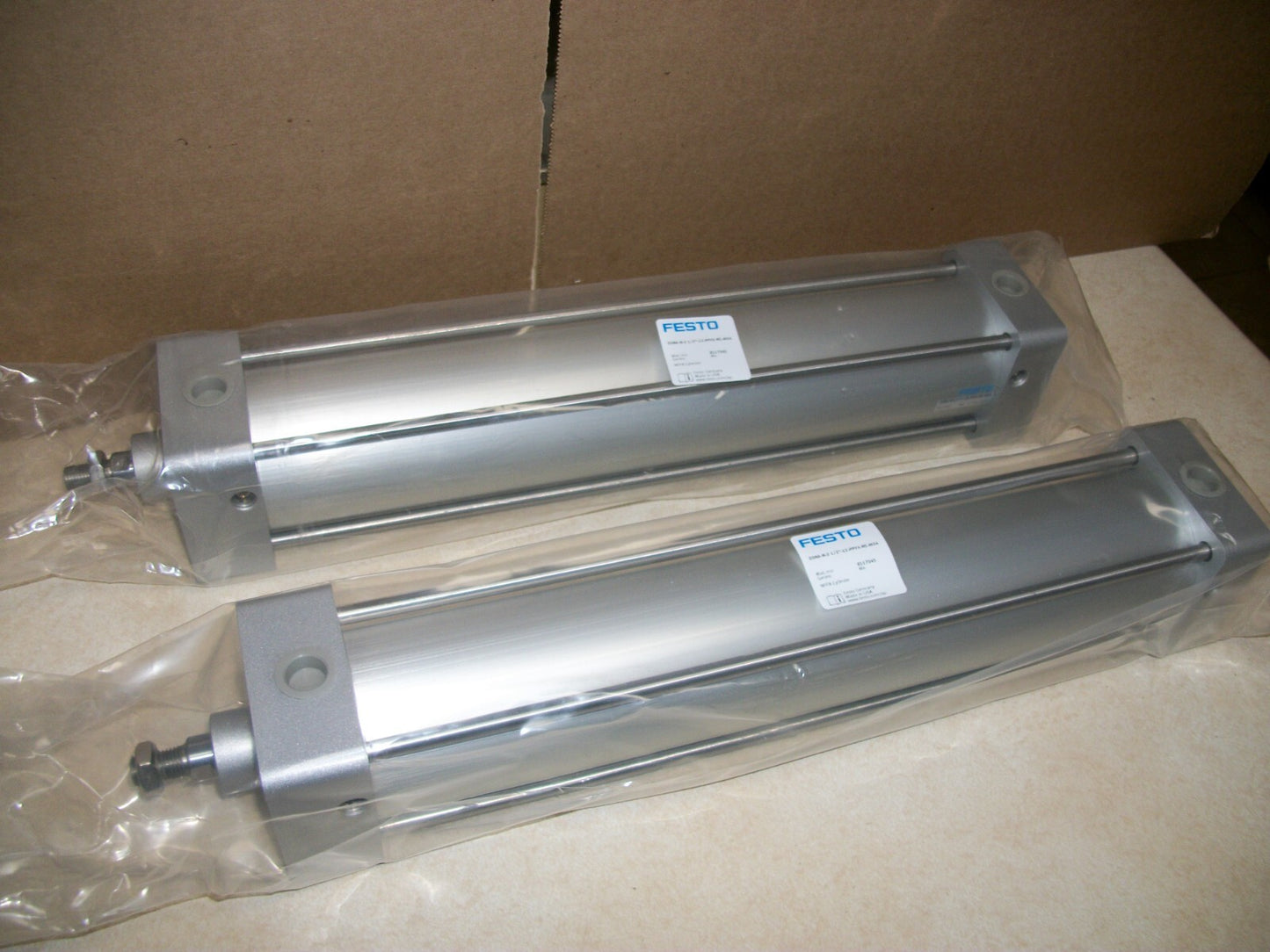 NEW FESTO PNEUMATIC CYLINDER MODEL SSNA-N-2-1/2"-12=PPVA-N5-MS4 NFPA CYLINDER