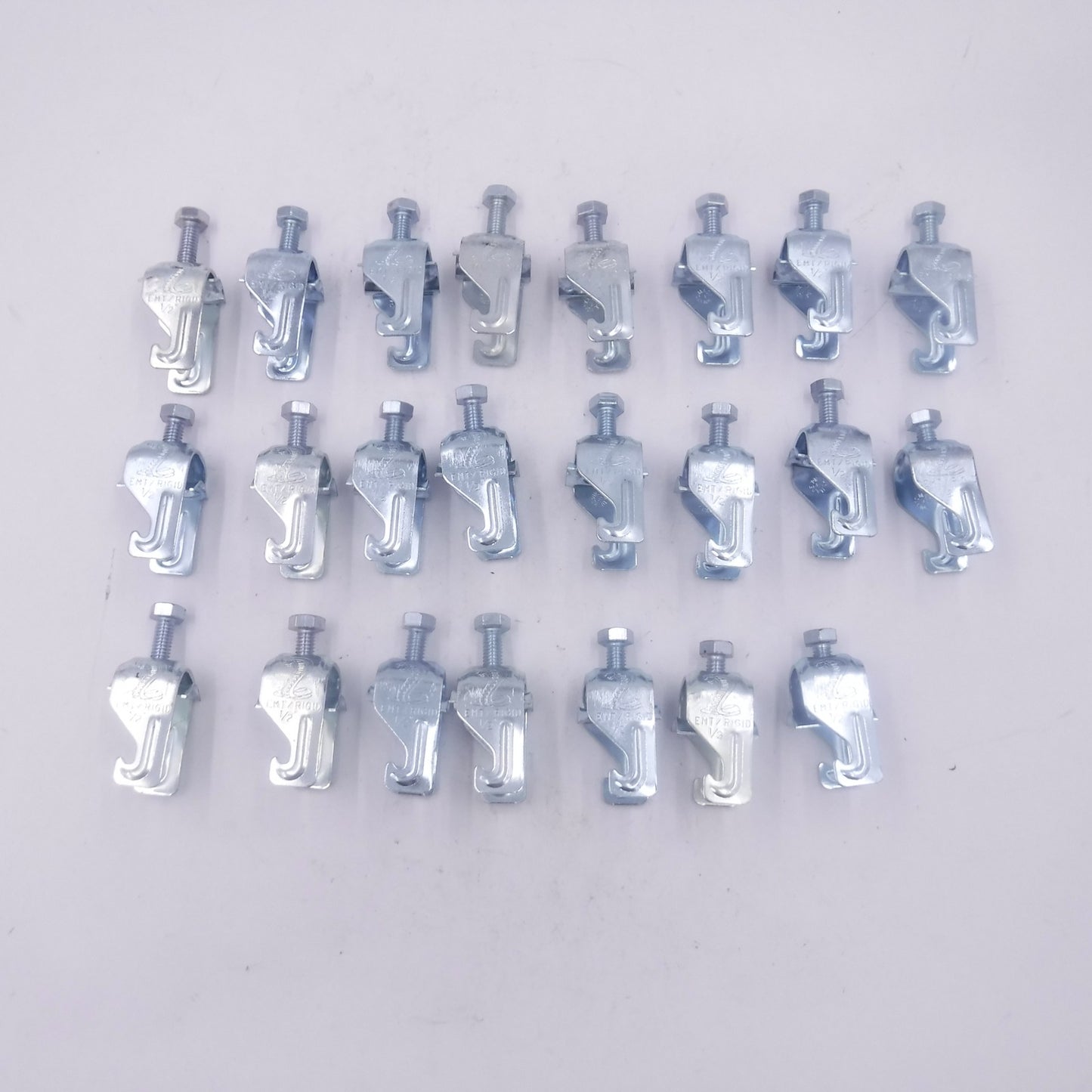 23 Pack Thomas & Betts CPC050 1-Piece Cable/Pipe Clamp 1/2" Steel
