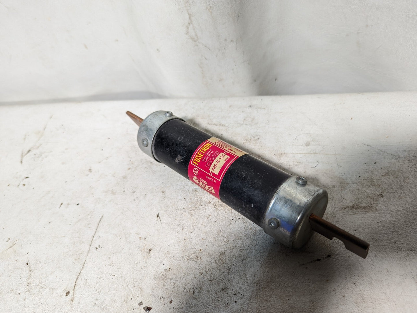 Bussman FRS-R-125 fuse, 125A, 300VDC, class RK5, dual element, time delay, curre