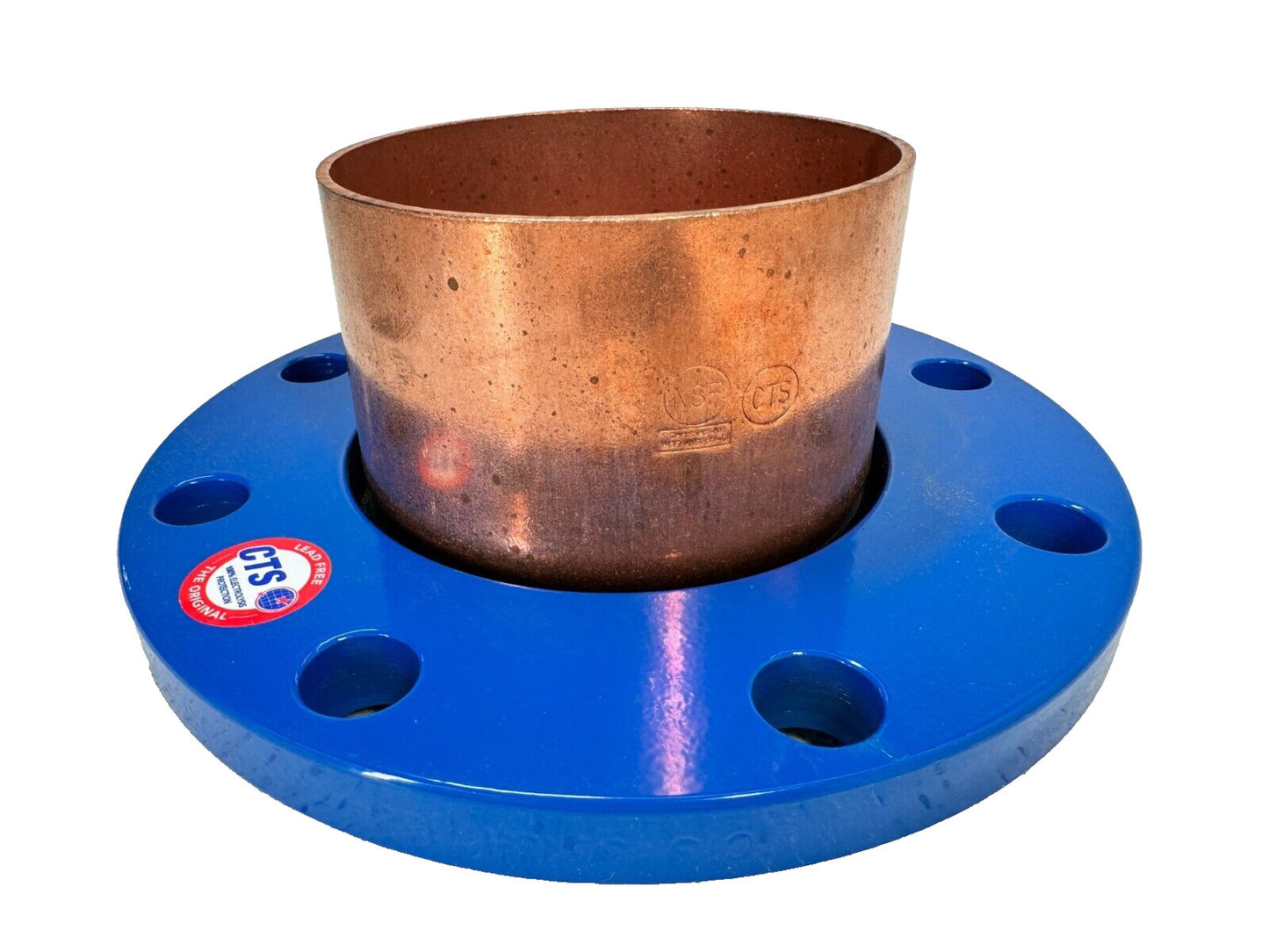 5" CTS Copper Companion Flange Adapter Class 125 / 150, CTS FLANGE Model: BF005
