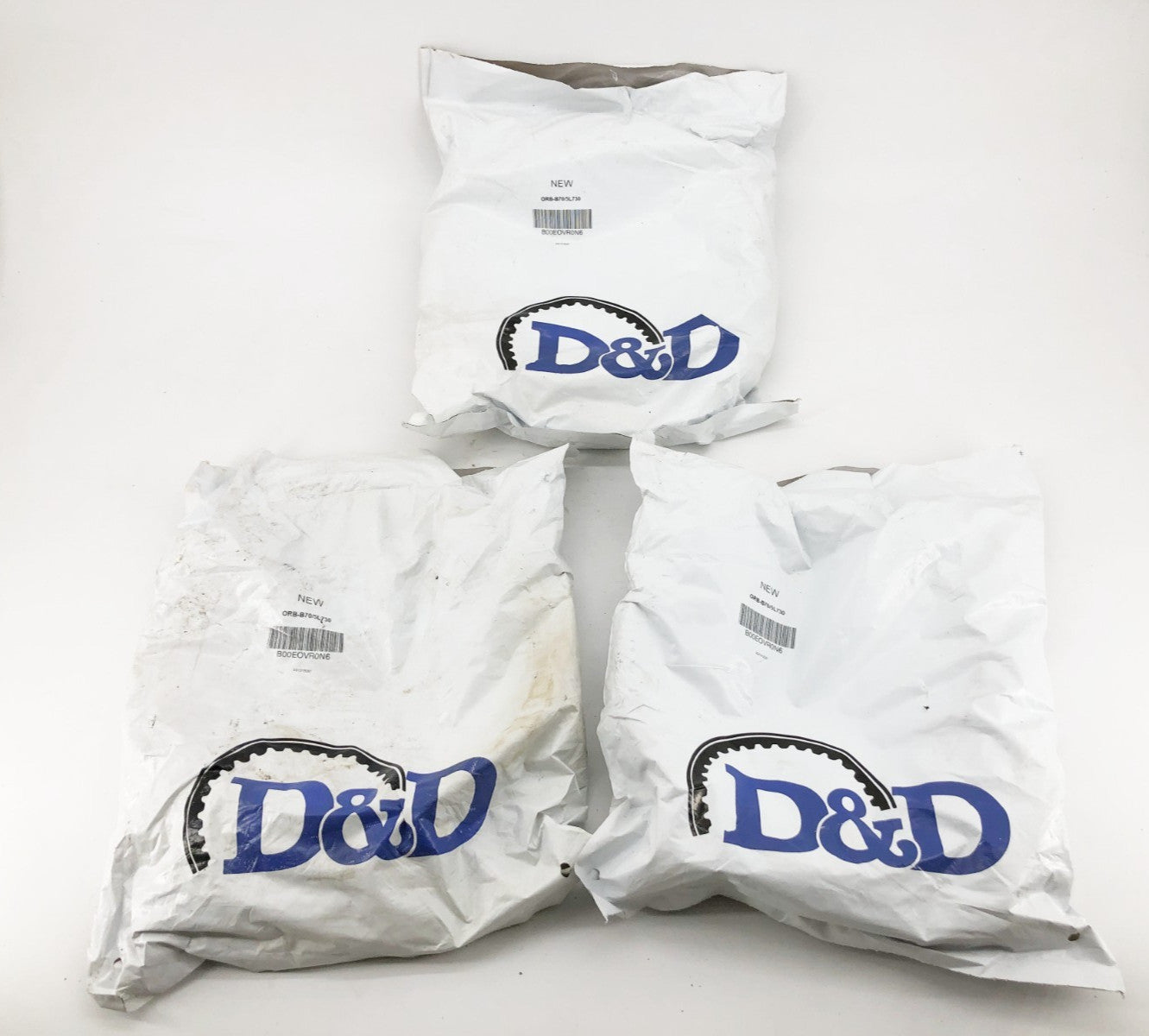 Lot of 3 New D & D B70 / 5L730 V-Belts 5/8" 73"