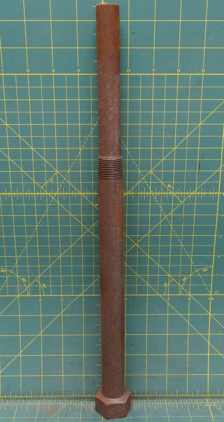 Steel Threaded Stepped Thermowell 3/4" NPT x 3/4" FNPT 5.75" Insertion