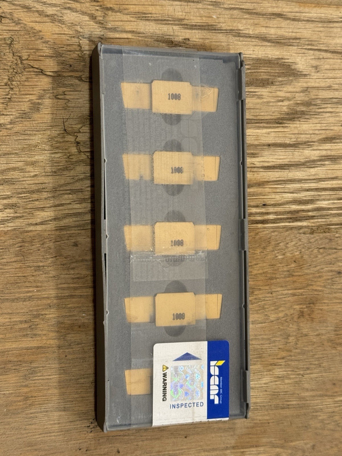 5 Piece ISCAR Cutoff Insert BGMN1501J IC1008 Carbide Grooving BGM N1501J 3323632