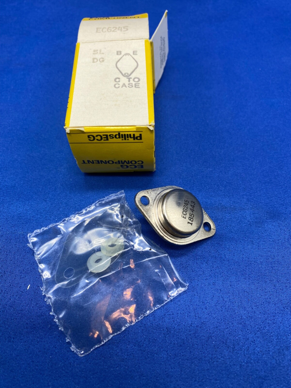 ECG transistor and insulators, ECG245