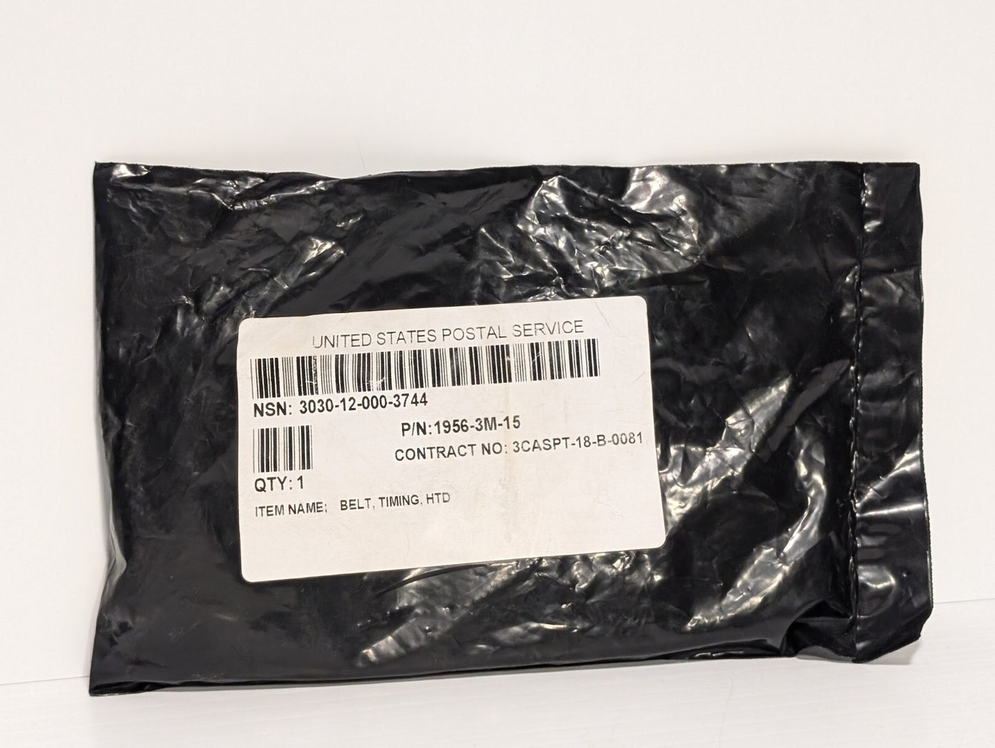 Gates 1956-3M-15 PowerGrip HTD Timing Belt 3mm Pitch 15mm W x 1956mm L 652 Teeth
