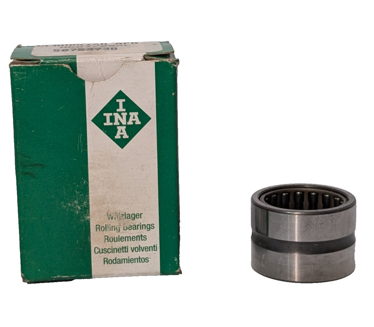 INA NK21/20XL Needle Roller Bearing, 50753738, New in Box, Made in Slovakia