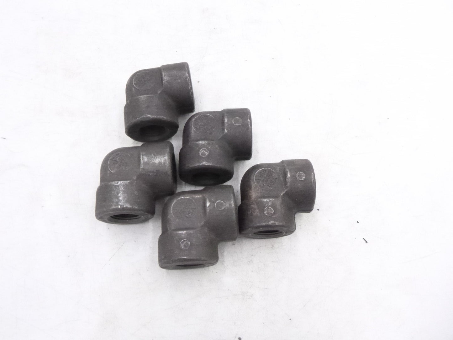 5 Pack B16 Rated Iron 90° Elbow Fitting 1/2" FNPT 479CCC A/SA105