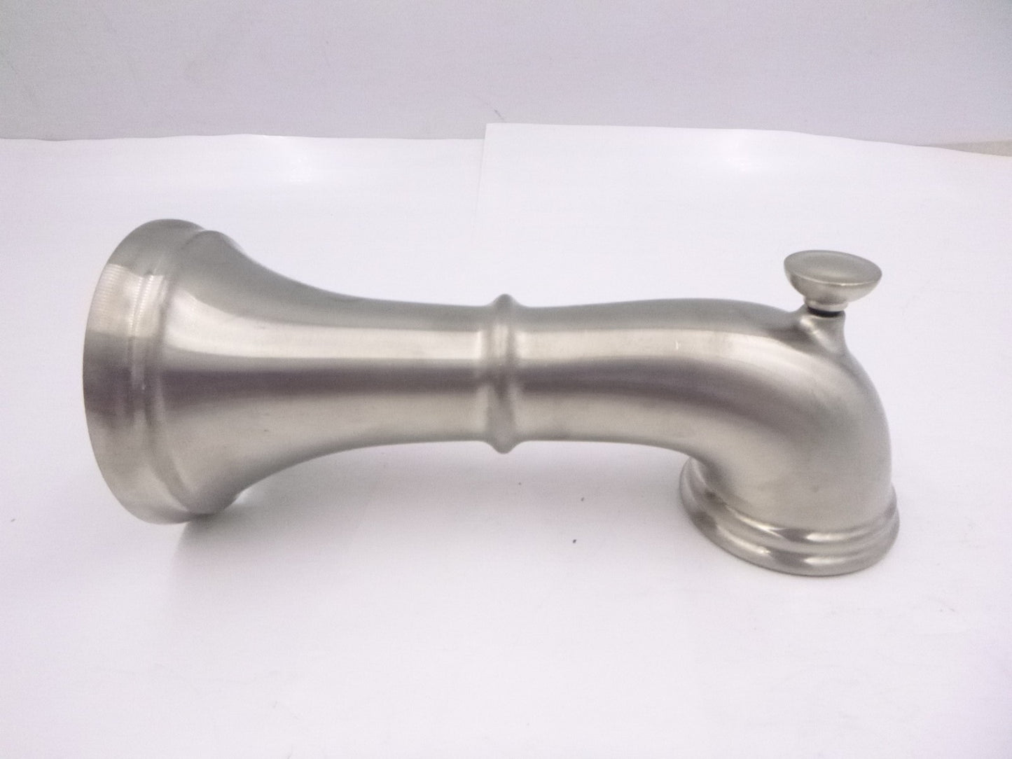Moen Belfield 7-3/4" Integrated Diverter Tub Spout 185820 Brushed Nickel Finish