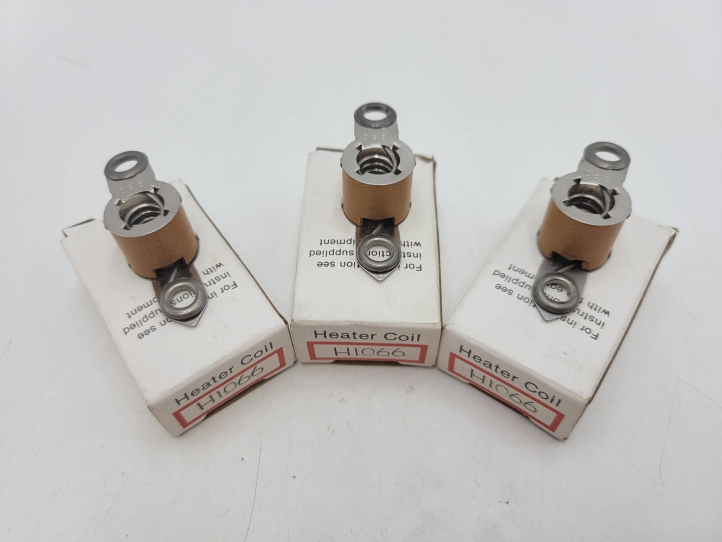 3PC Cutler-Hammer H1066 Thermal Overload Heater Coil Element 3.05-3.64A Type H