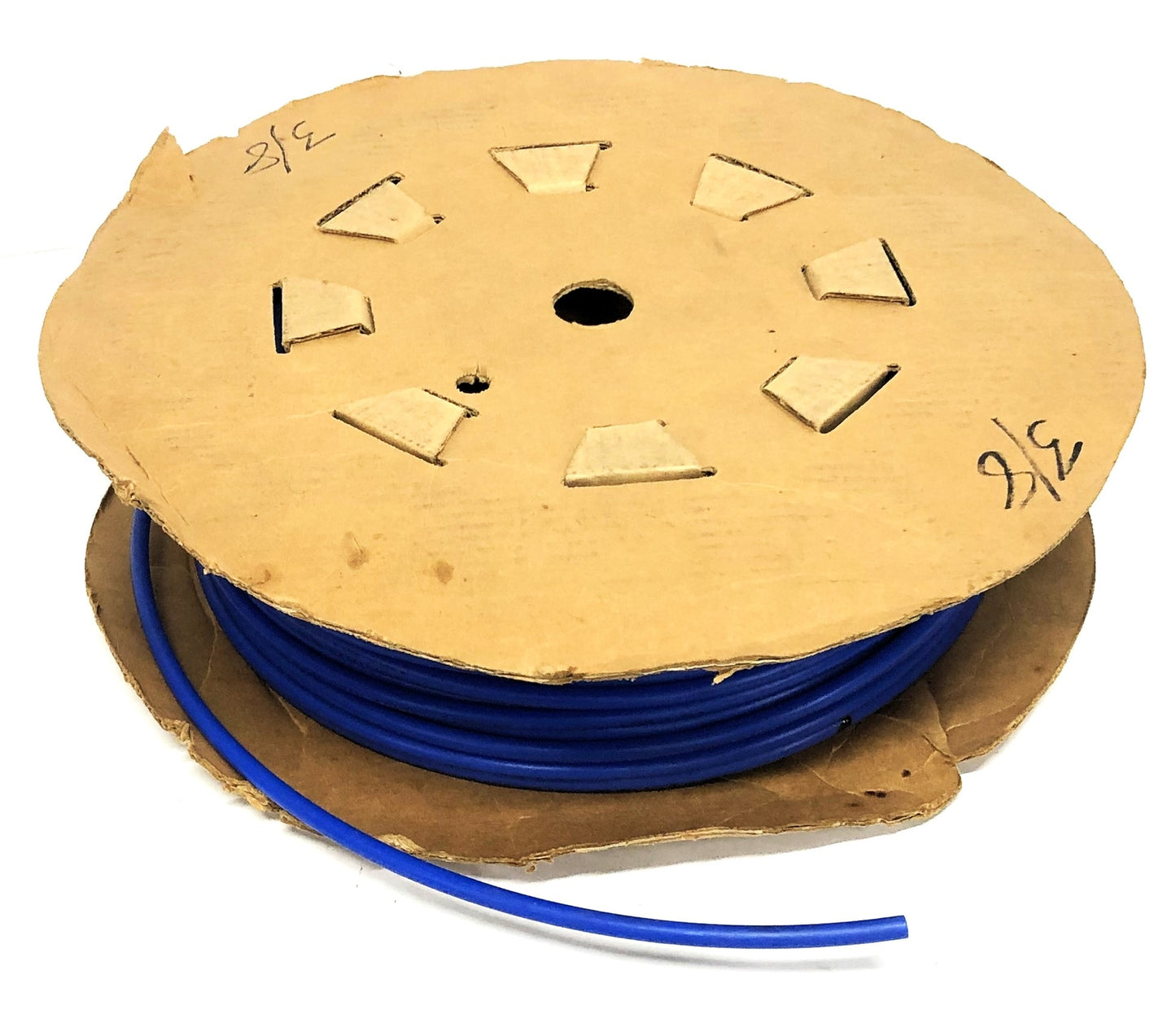 Nycoil 230 Foot 3/8 Inch OD .062 Wall Blue Polyethylene Tubing U01O58 PE NOS