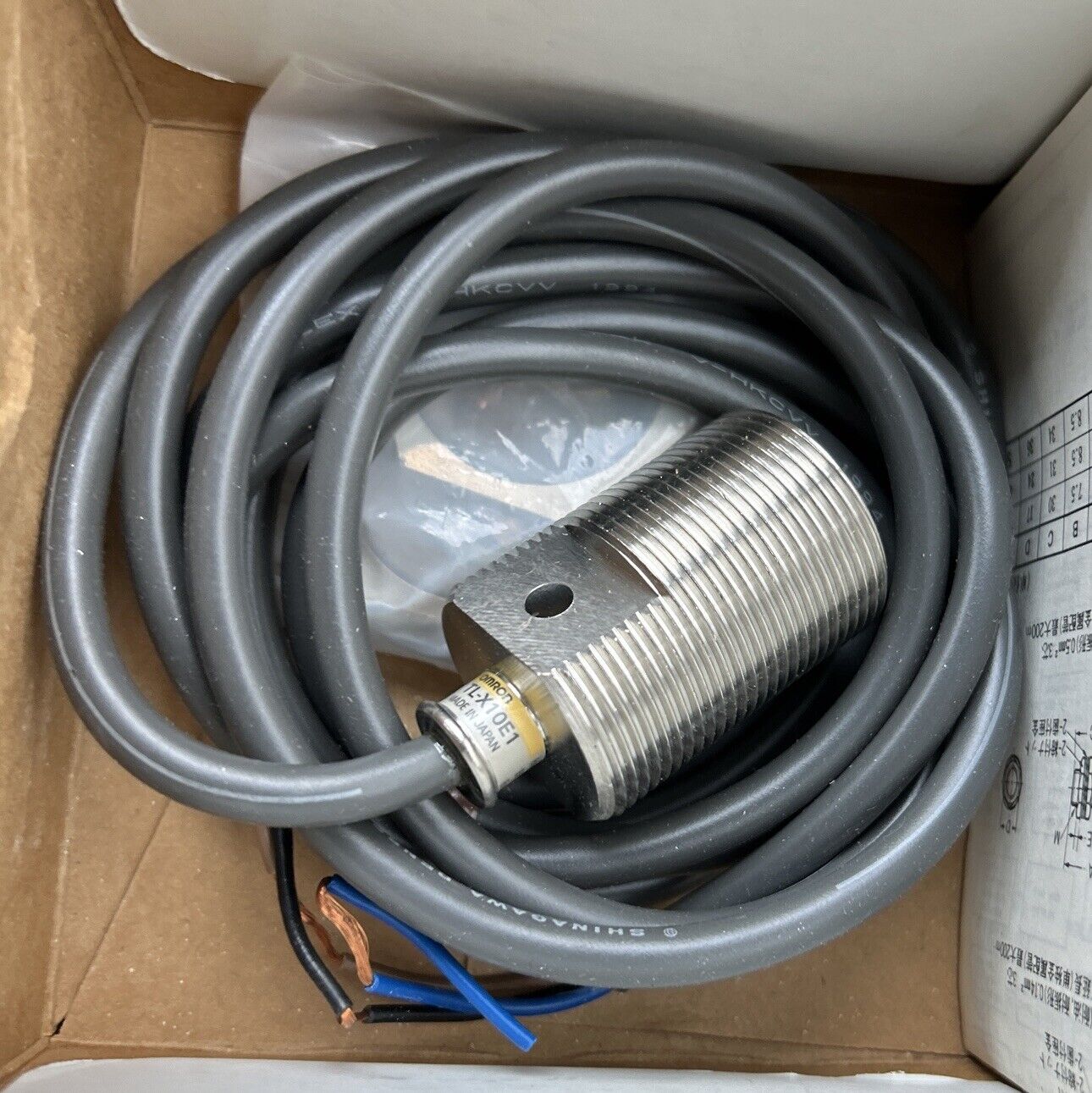 Omron TL-X10E1 Proximity Switch NOS/NIB Free Shipping. E3