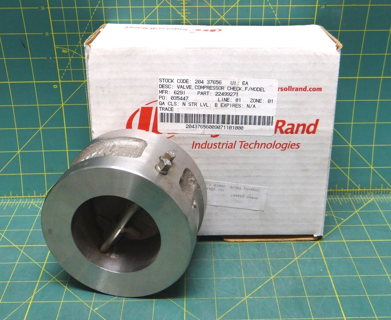 Ingersoll-Rand 2.5" Check Valve Wafer 22499271