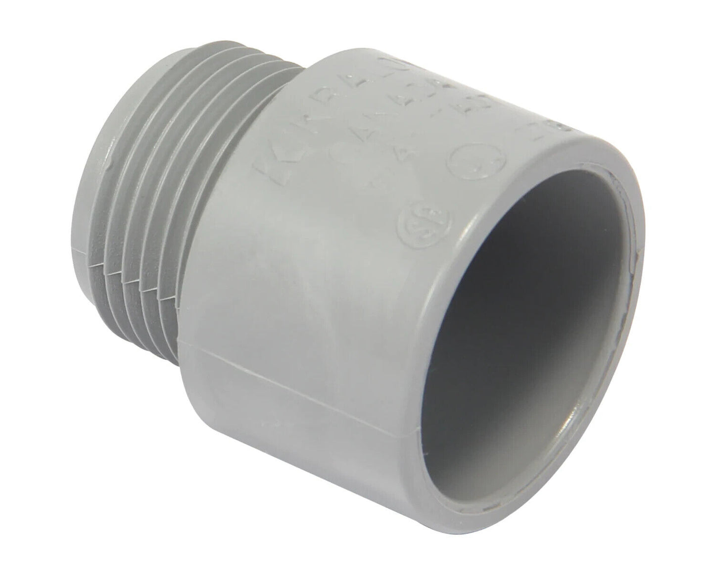(20) KRALOY TA10 1" PVC Terminal Adapter Rigid PVC Conduit Fittings 078086
