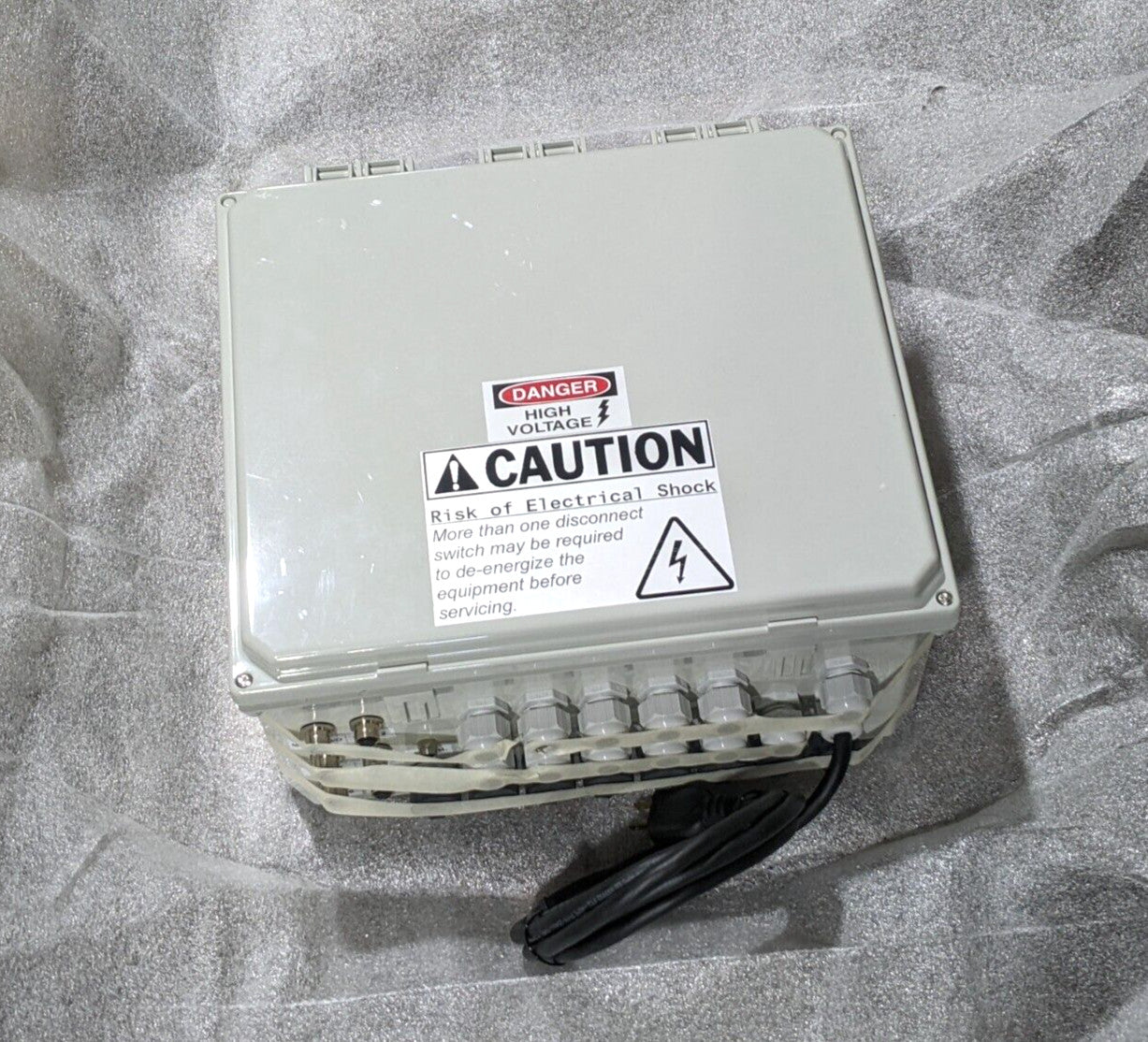 Cognex 820-10201-1R I/O Power Box For Shipping Tunnel 6 Camera CGNX6N2186311 NOS