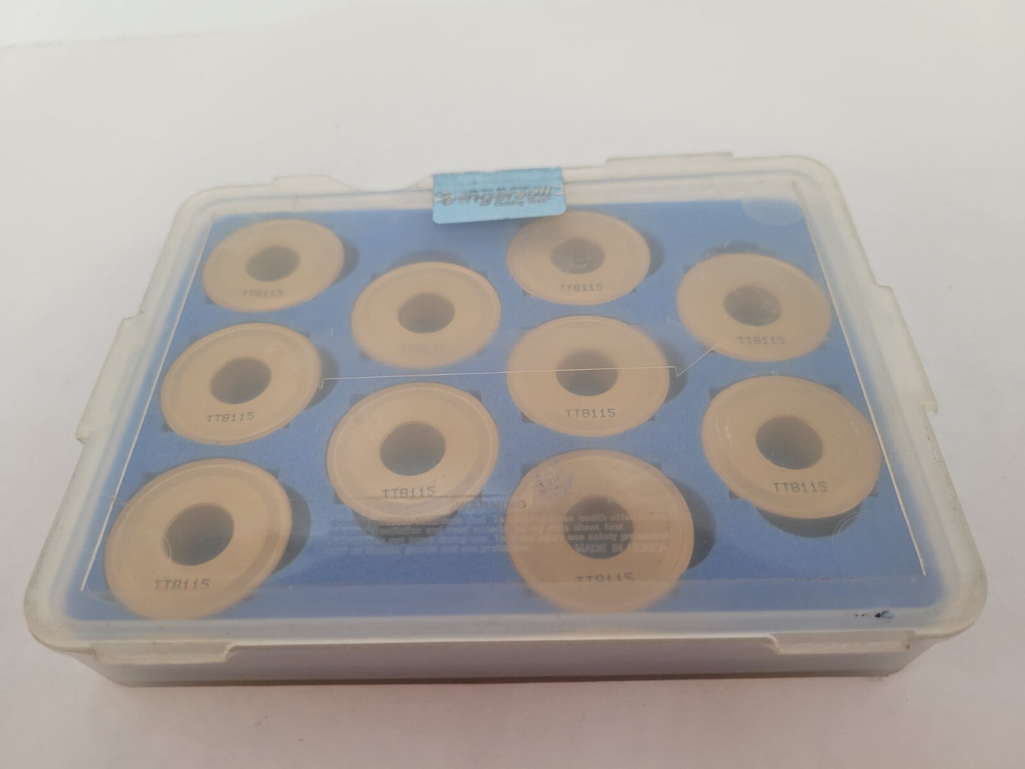 10PC Set Ingersoll RCMX320900-NG Round Turning Insert Metalworking Tool TT8115