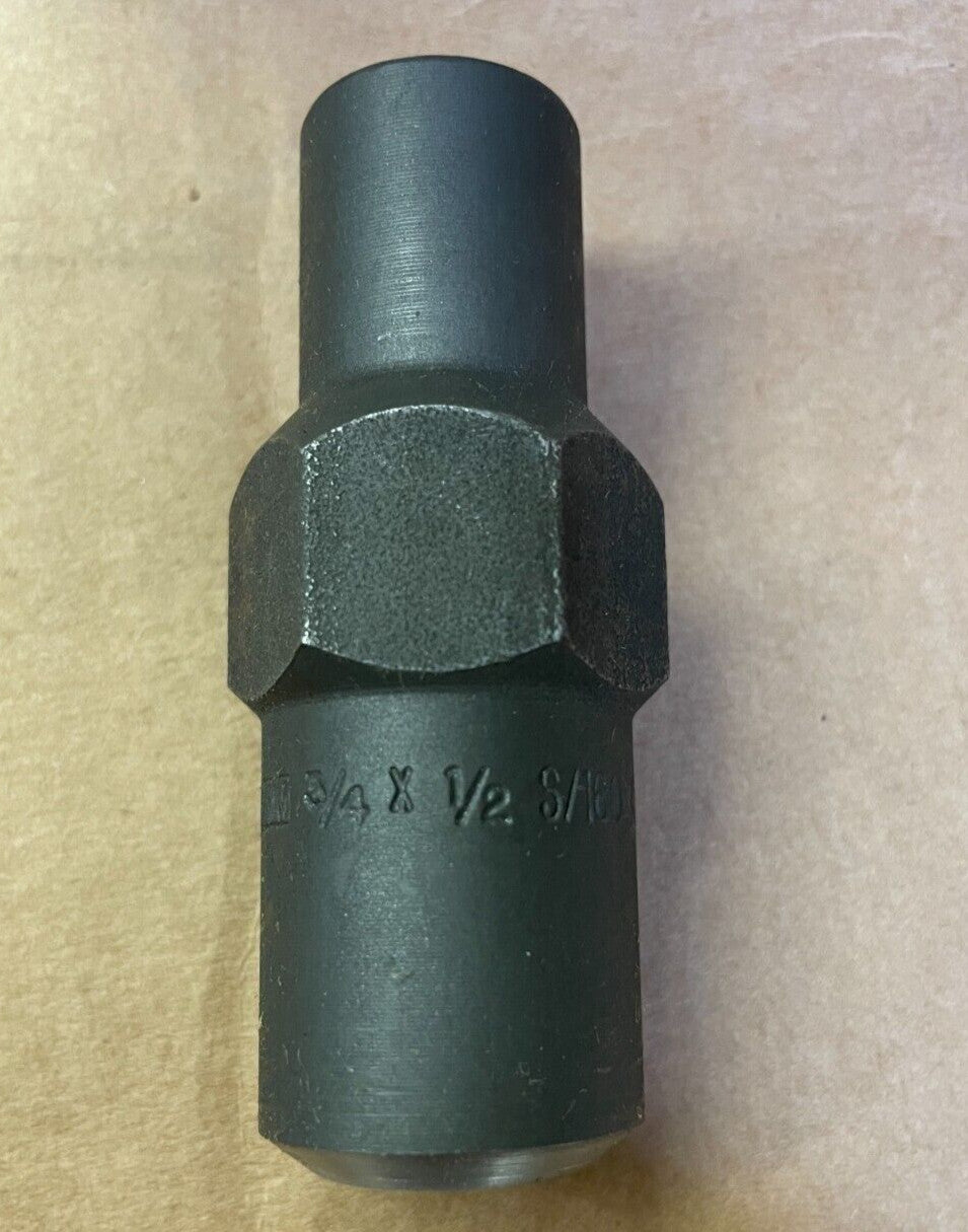 SWAGE NIPPLE 3/4" x 1/2" Schedule 160 Concentric Bevel x Plain A234 WPBN SP95