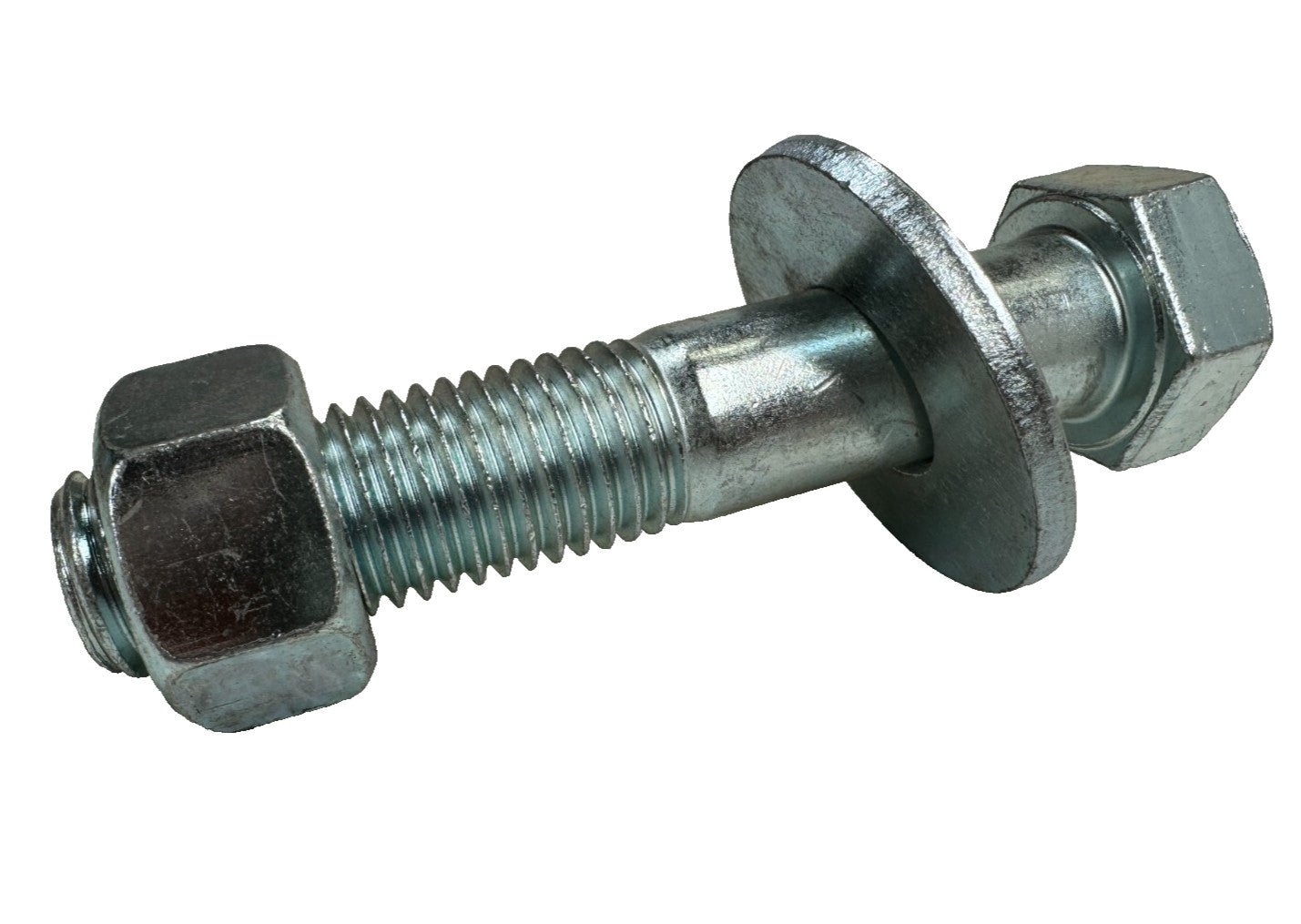 (5 PACK) Hex Head Bolt 7/8" x 4-1/2" Long with (1) Nut, (1) Washer, Zinc Plated