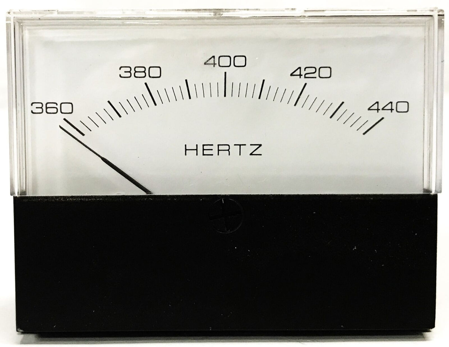 Hoyt Electrical Instruments 360-440Hz Frequency Meter 3126HZ36440 NOS