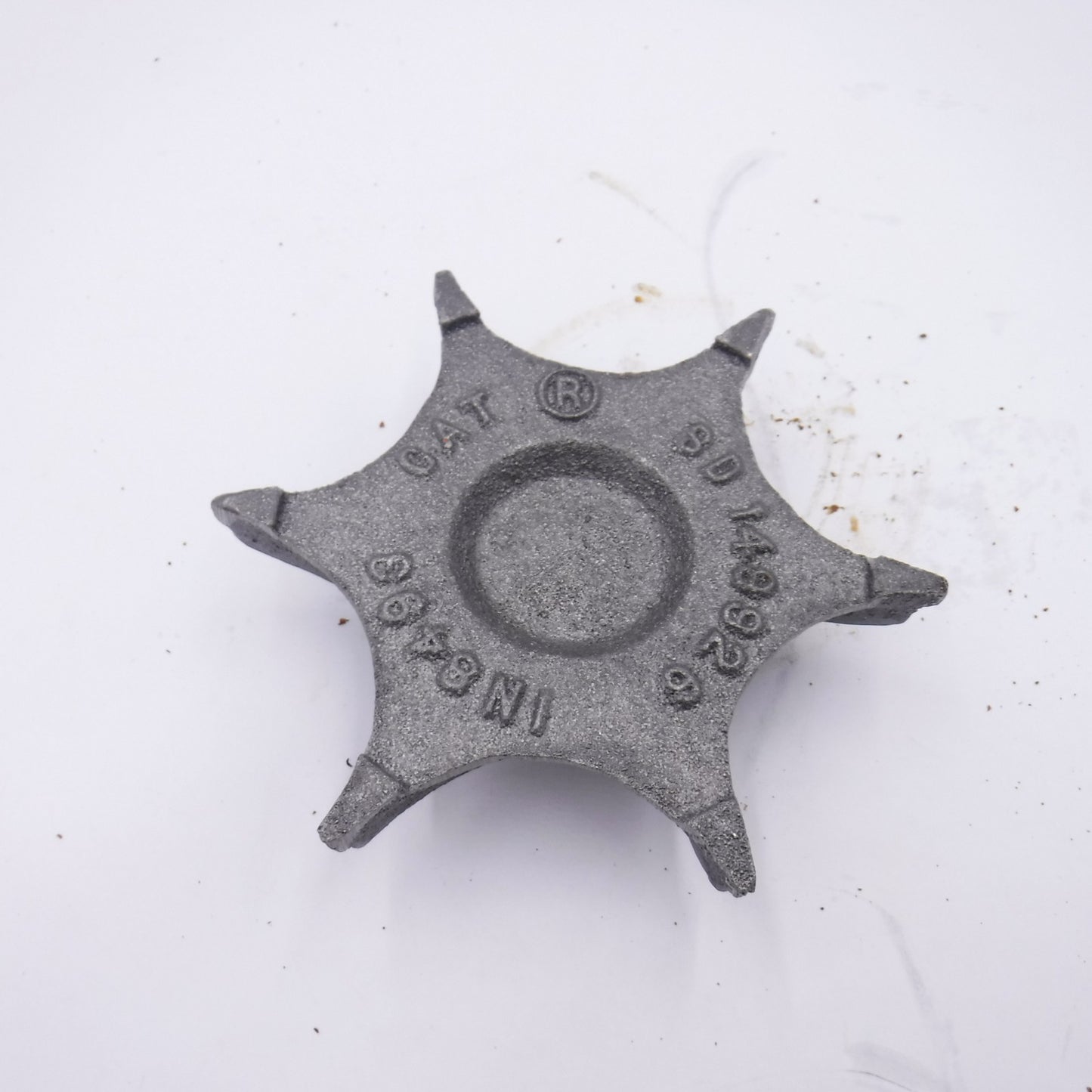 SEE DESC Genuine OEM CAT 1N-8493, 5.24" OD Water Pump Impeller UNBORED