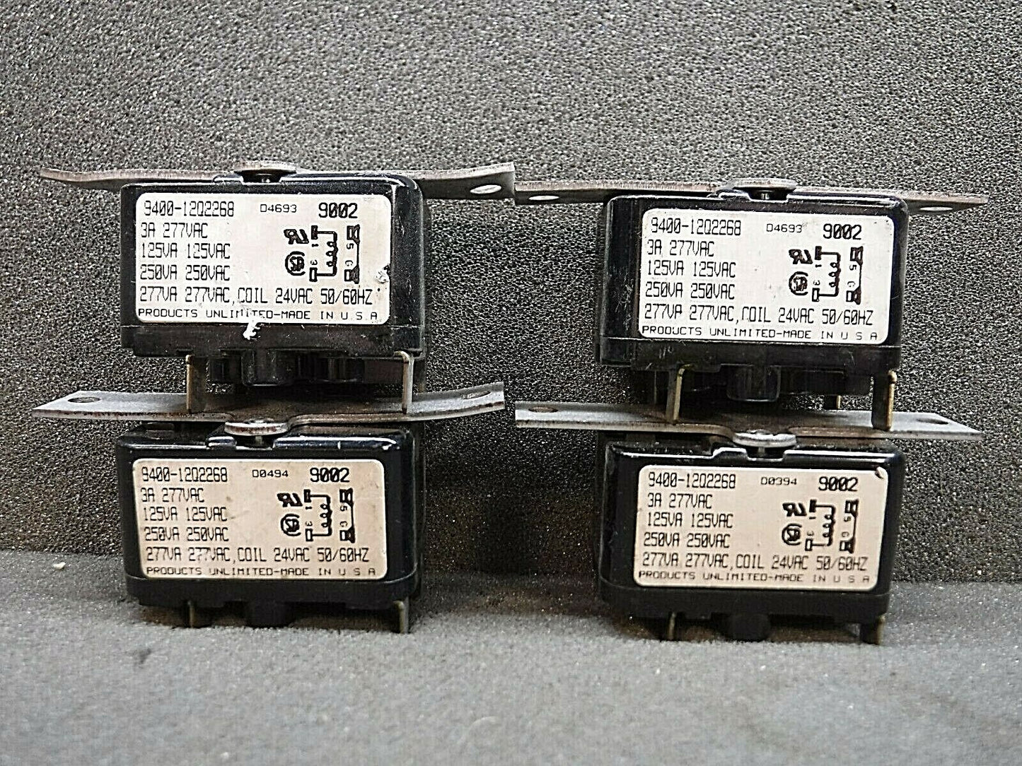 Products Unlimited, 9400-12Q2268, 04693, Coil, 24VAC (New Open-Box) Lot of 4