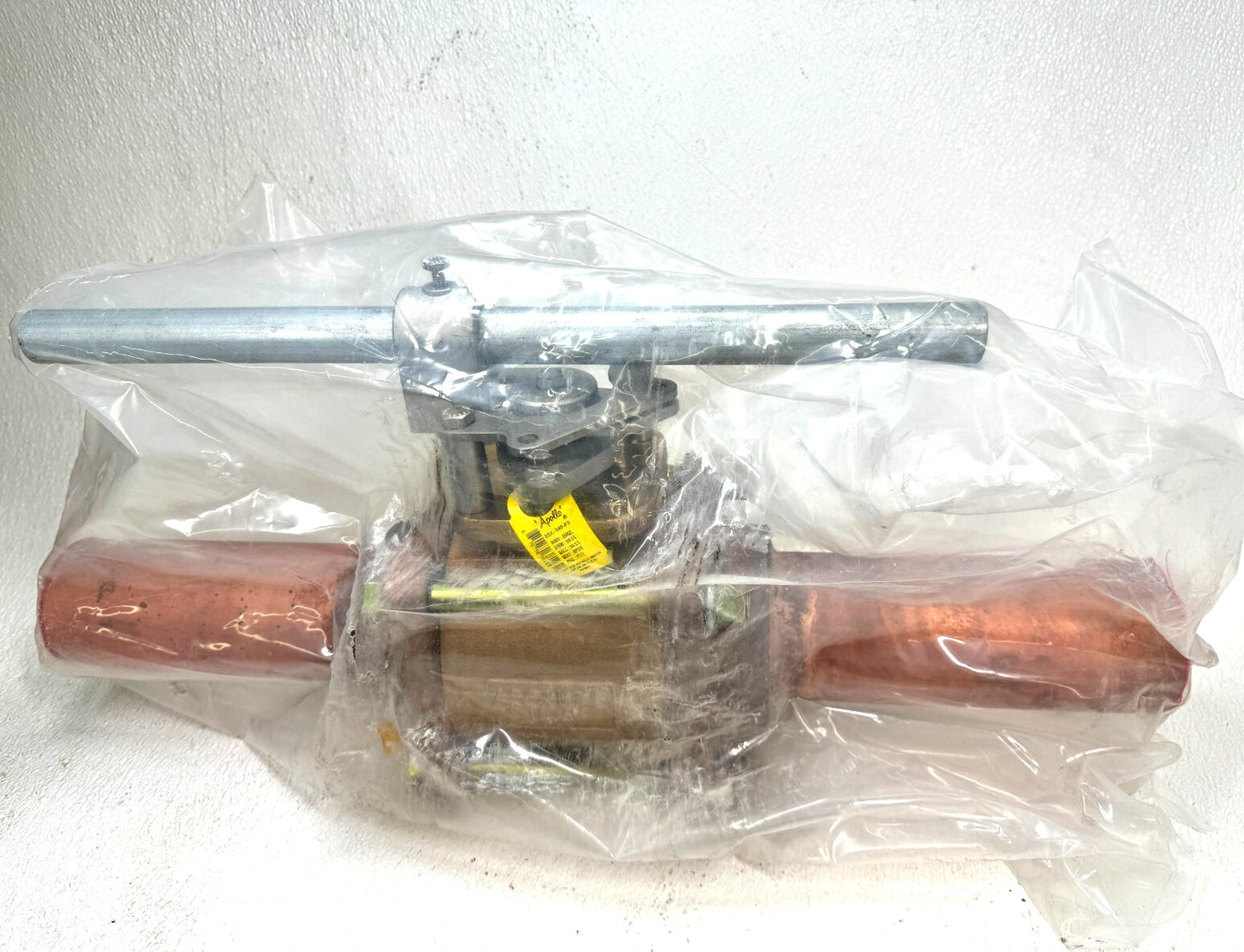 APOLLO 82A-240-F3 3" Bronze Ball Valve, Copper Tube Ext. Ends, (2) Gauge Ports