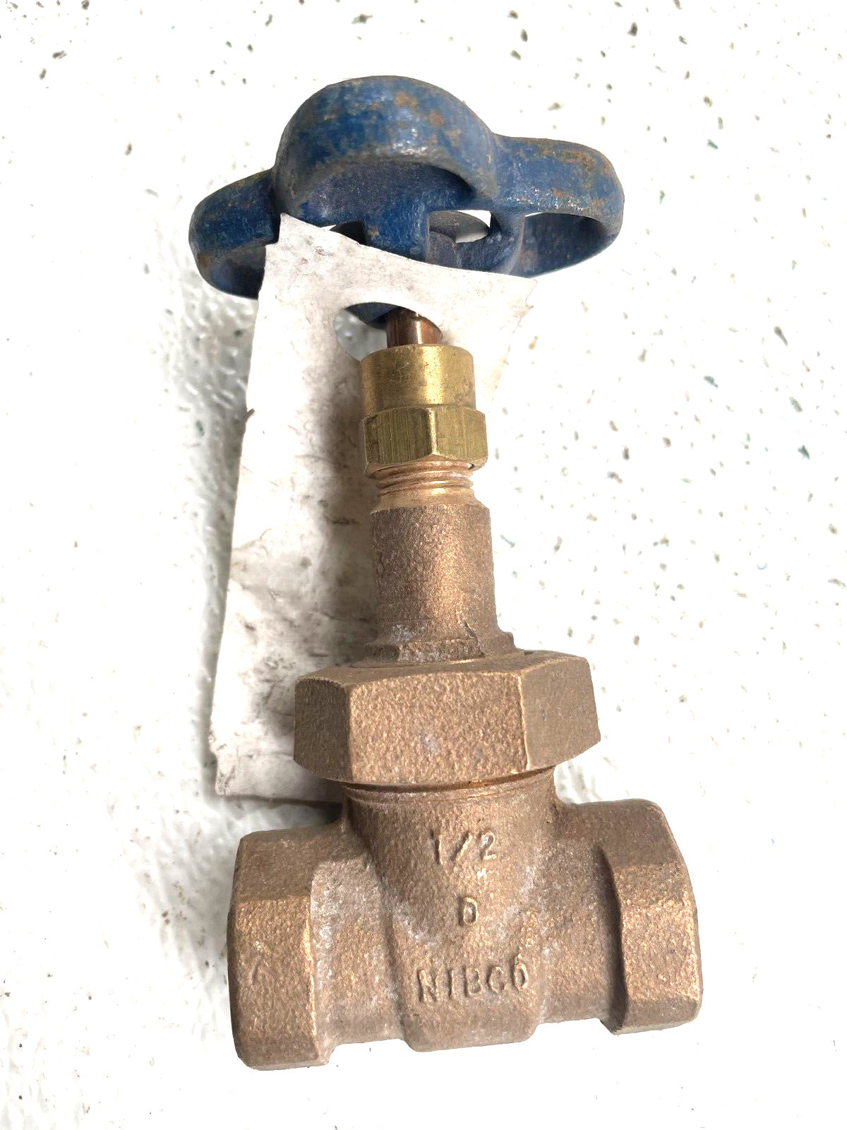 NIBCO T134 Bronze Gate Valve 1/2" NPT Thread Ends 150 psi SWP / 300 psi WOG