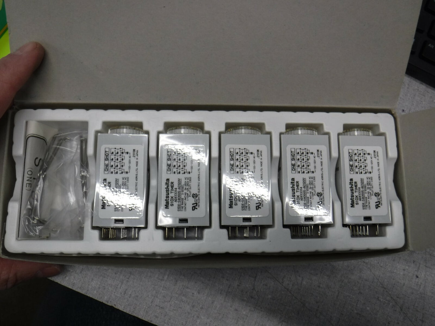 Matsushita S1DX-S4C60S AC 120V Timer lot of 10 pcs one price
