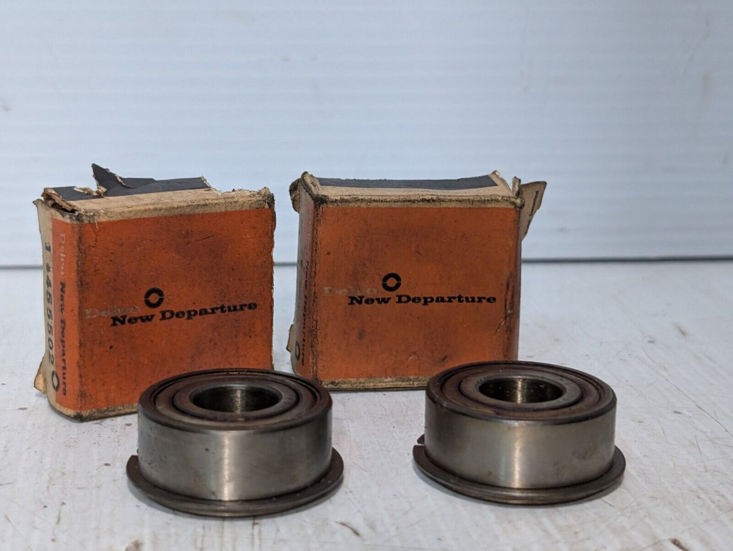 Lot of 2 New Departure ND 5202 Ball Bearings+Returns