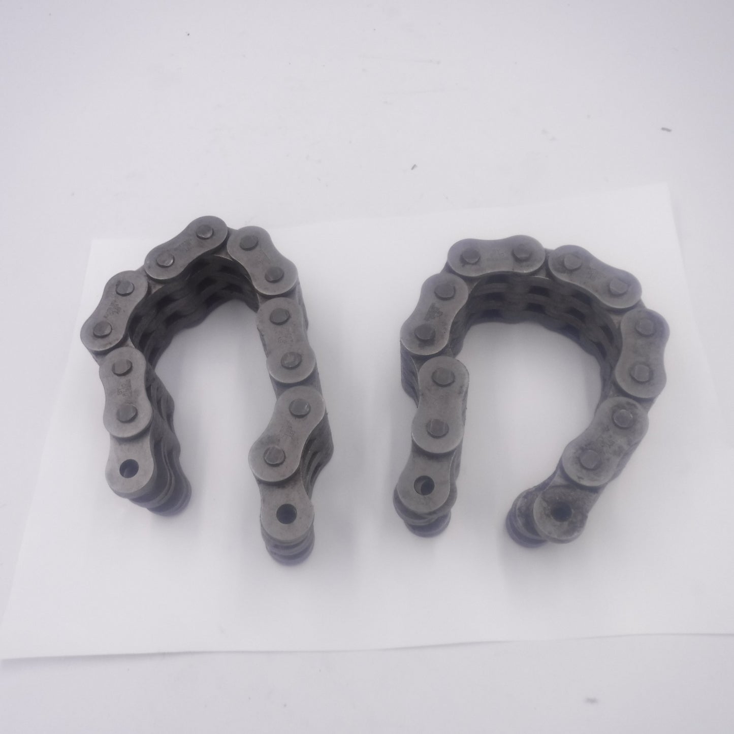 Lot of 2 SY Chain BL1066 Leaf Chains 16" L 6x6 Lacing 1.25" Pitch