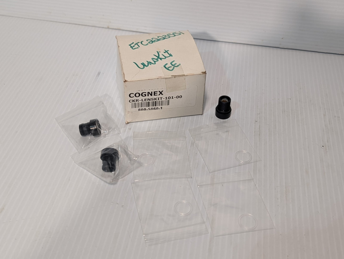 Lot of 3 Cognex, CKR-Lenskit-101-00, 2223551 Lenskit EE, New-Old Stock