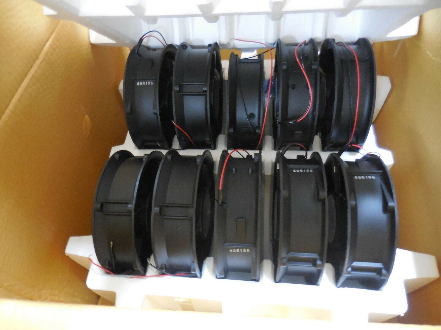 NMB 6820PL-07W-B30, 696186 DC Brushless Fan Motor "NEW" (48VDC, 0.4A) Box of 10