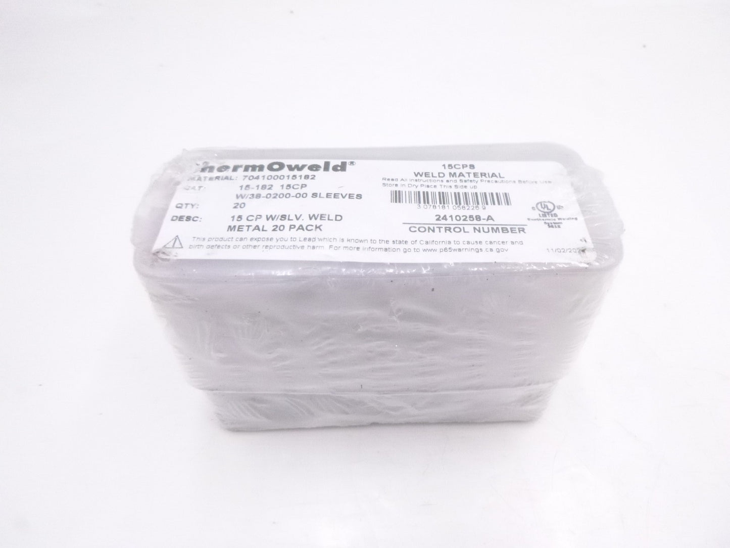 20 Pack Thermoweld 15-182 15CP Weld Metal Cathodic Protections