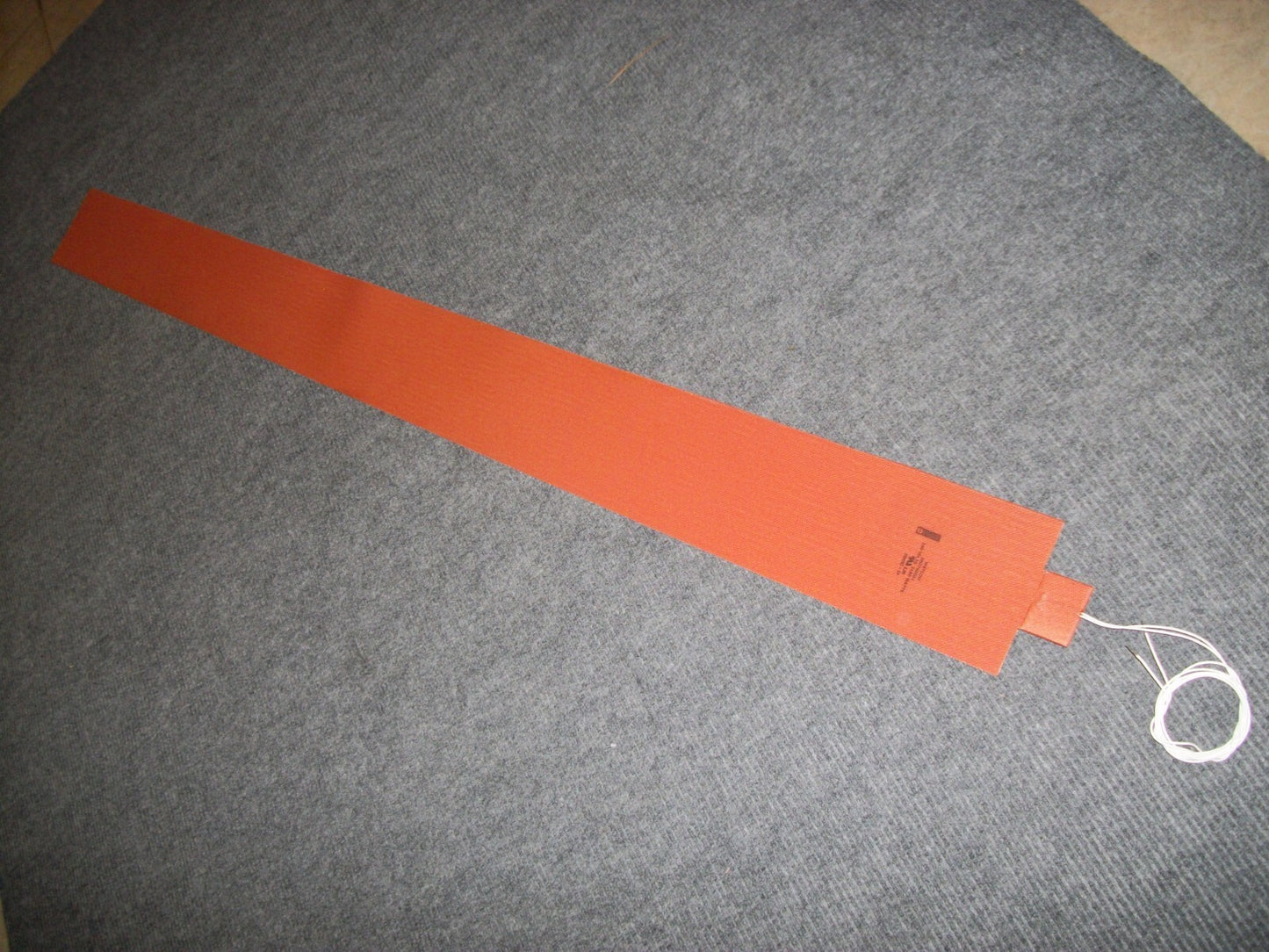NEW 6 X 72 INCH WATLOW RUBBER SILICON HEATER STRIP BLANKET 240V 2160W 060740501