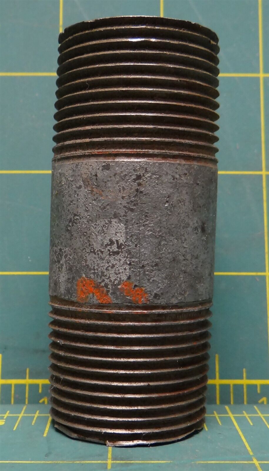 1" D x 1" D x 3" L Hot Dipped Galvanized Pipe Nipple, Fitting, Connector