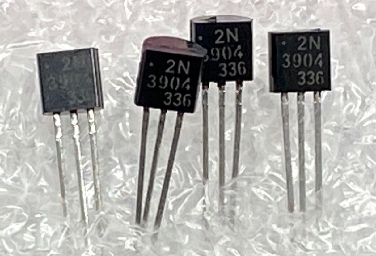 2N3904 pack of 4, NPN transistors bipolar BJT