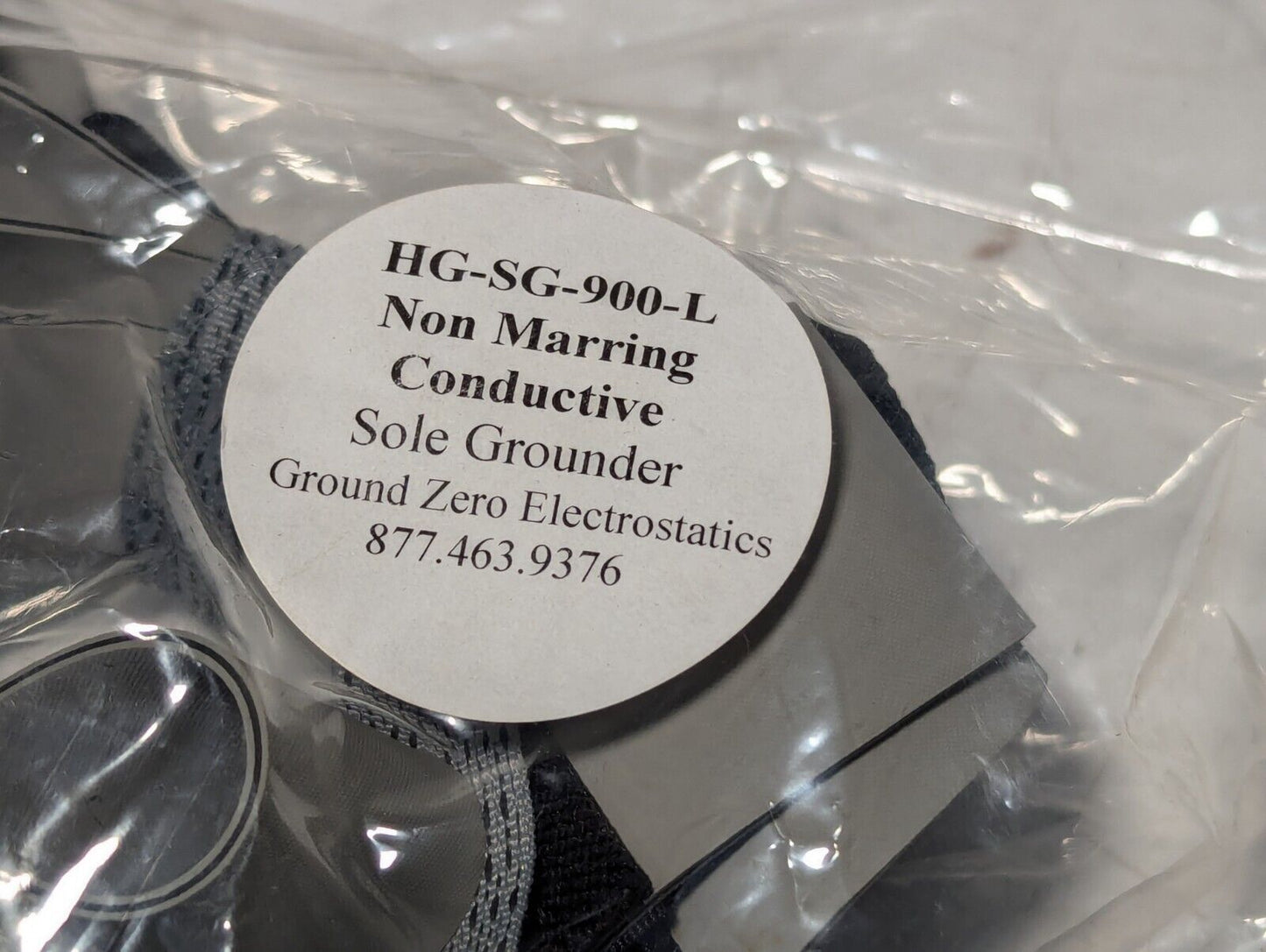 Lot of 4 Ground Zero Electrostatics HG-SG-900-L Non-Mar Conductive Sole Grounder