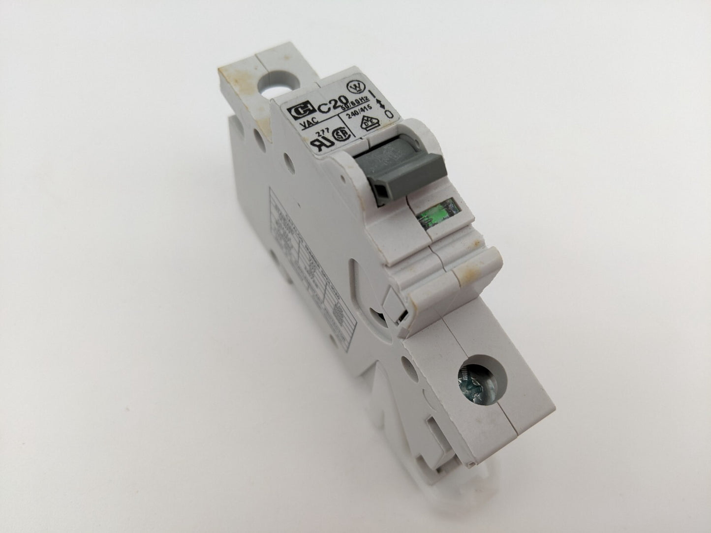 Cutler Hammer SPCL1C20 Miniature Circuit Breaker 20 Amp 1 Pole 6/10 kA 240/415V