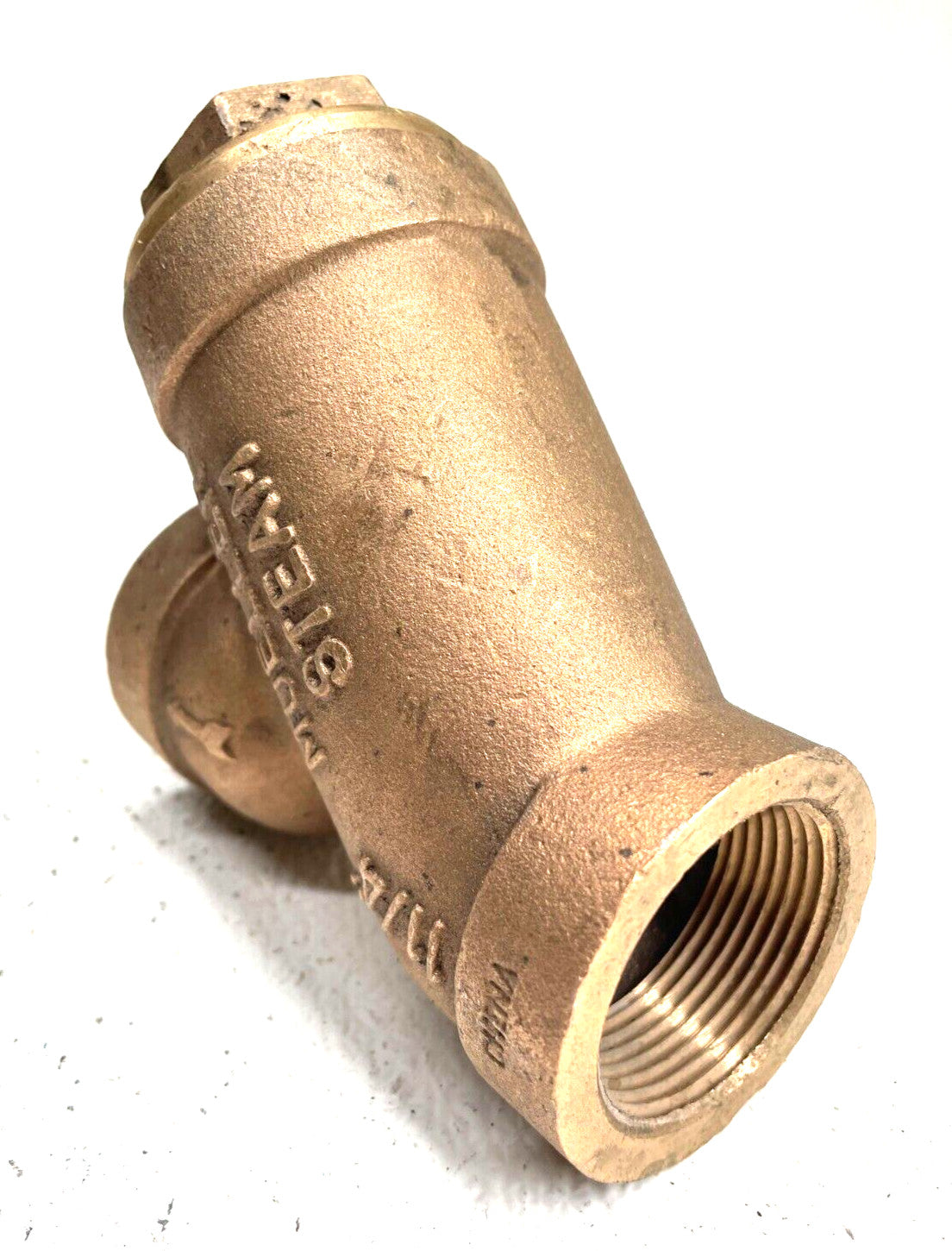 Y Strainer MUELLER Type 351M 1-1/4" NPT 150 SWP Cast Bronze w/ 20-Mesh SS Screen