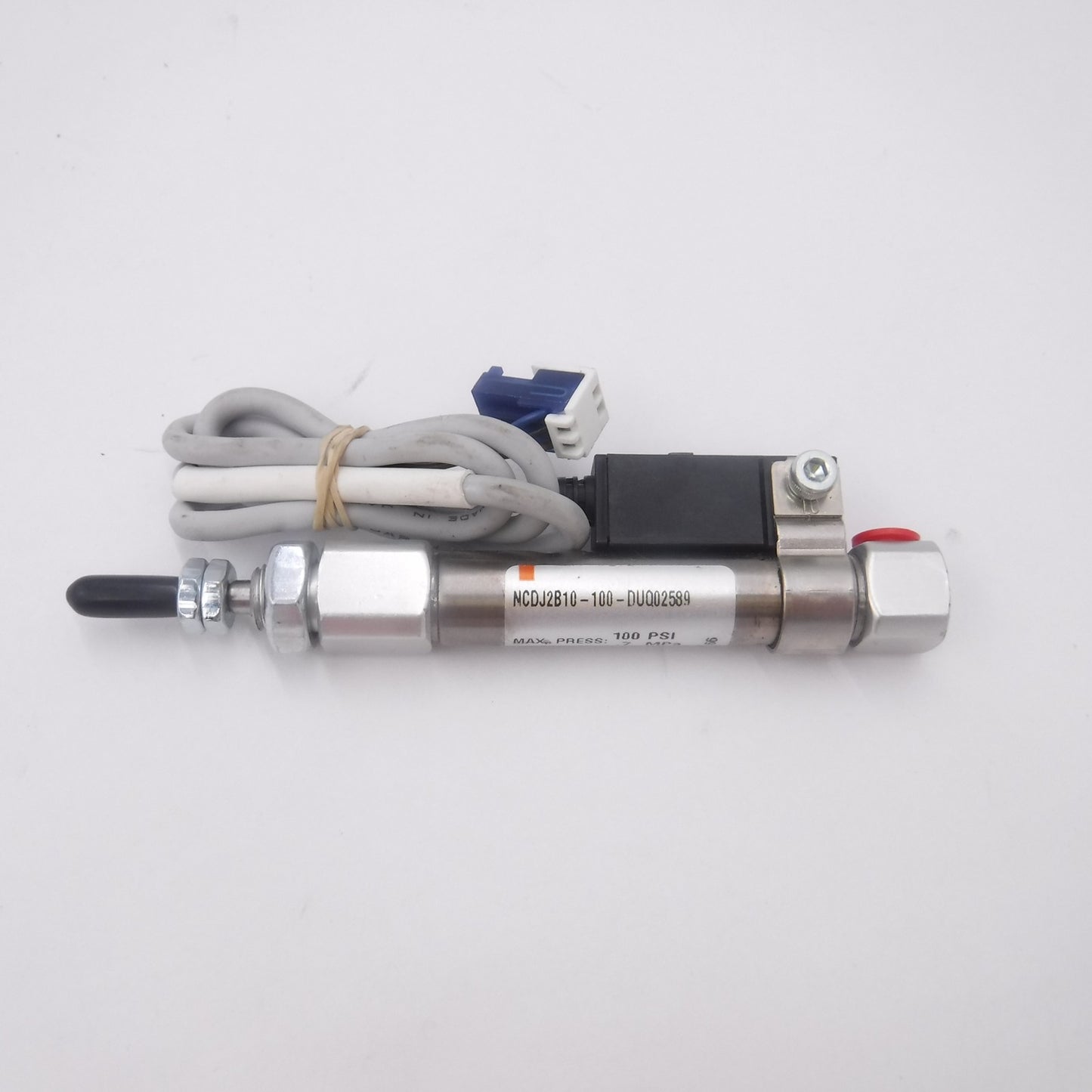 SMC NCDJ2B10-100-DUQ02589 Pneumatic Cylinder with D-H7A1 Auto-Switch