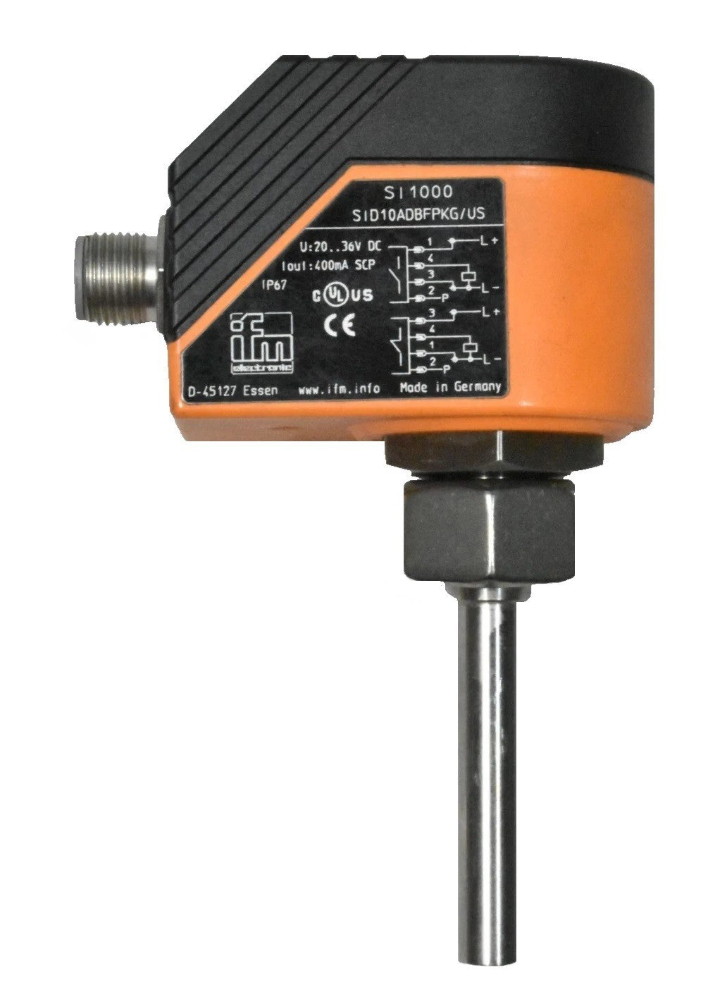 IFM Efector SI1000 Flow Monitor SID10ADBFPKG/US