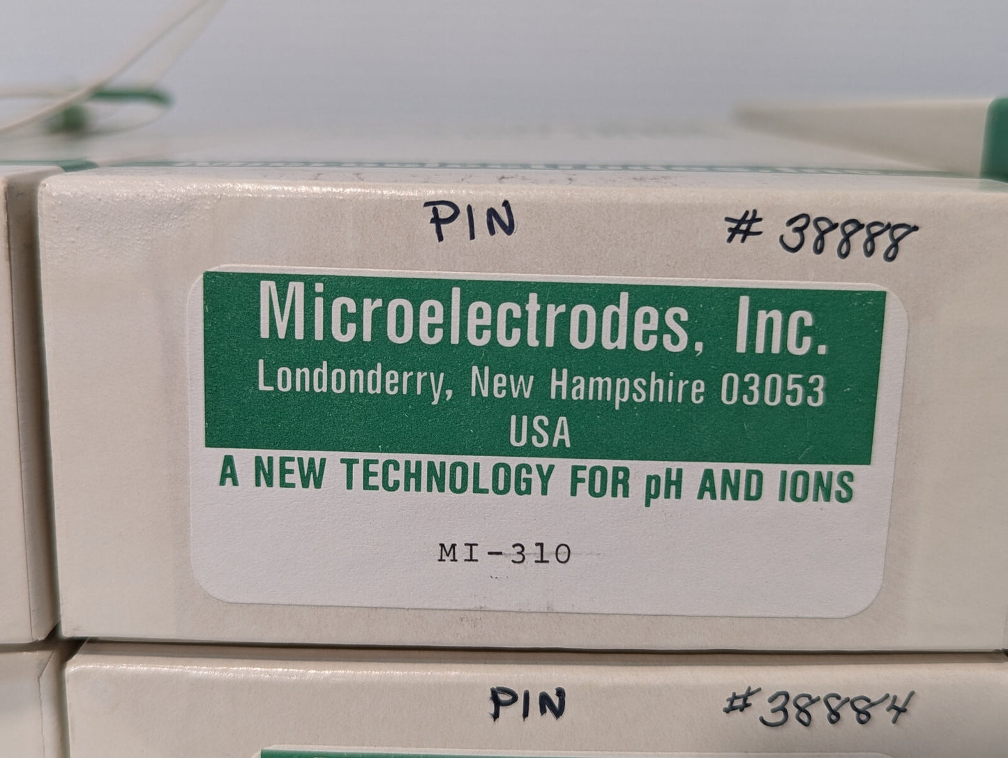 LOT of 6: Microelectrodes, Inc. MI-310, Accessories, New Tech for pH, IONS, NOS