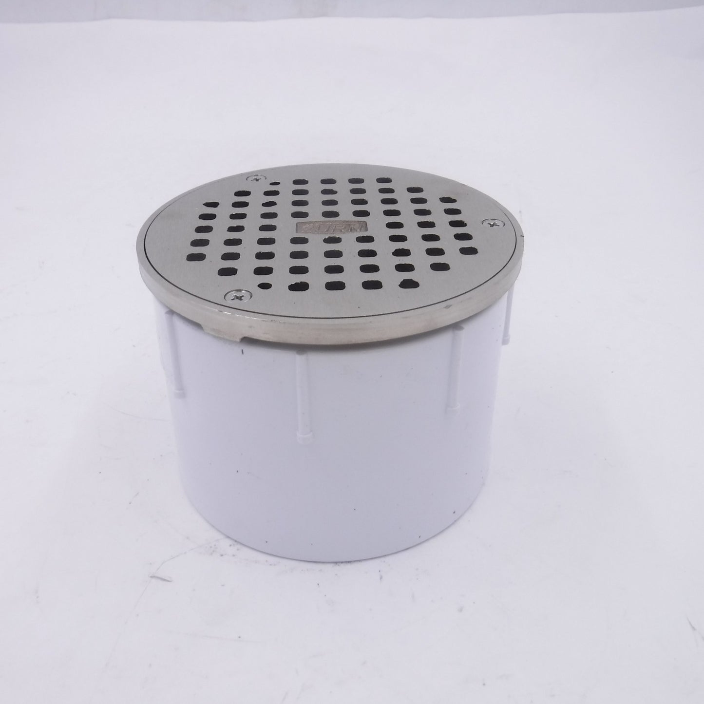 Zurn CO2450-PV4 4" PVC Adjustable Floor Cleanout Nickel Bronze