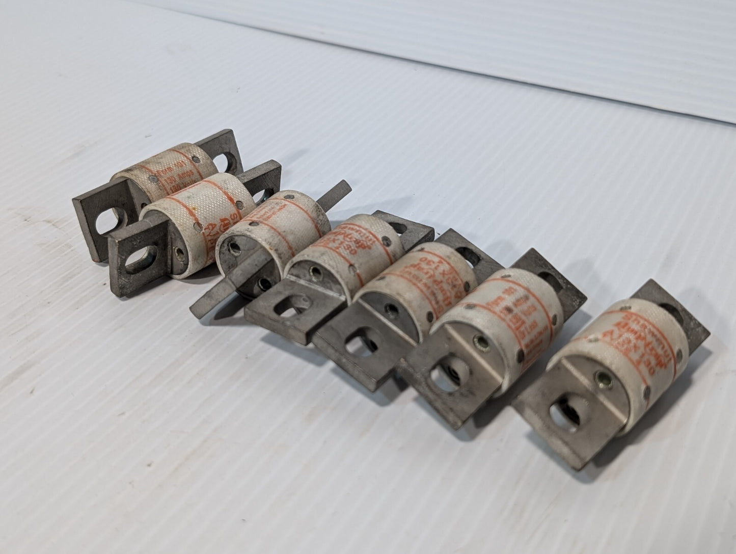 Lot of 7 Shawmut A13X130 Fuses, 130A, 130V - Free Returns