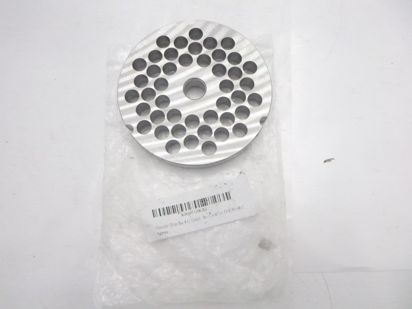 Hobart & Biro 3/8" Hole Grinder Plate GP32-38 For #32 Grinders