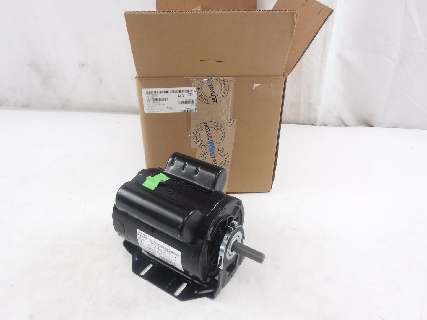 Genuine OEM Taylor Genteq 1/2HP 1PH 60Hz 115V 1725RPM Beater Motor 024839-12