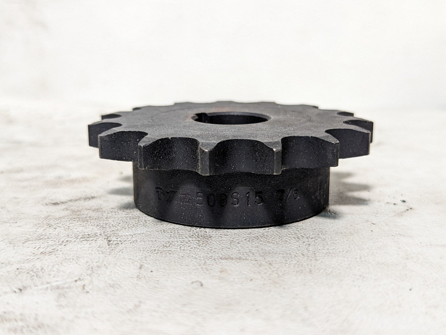 Martin 50BS15 7/8 bored to size sprocket, 50 / 5/8 in, 0.8750 in Bore, 15 Teeth